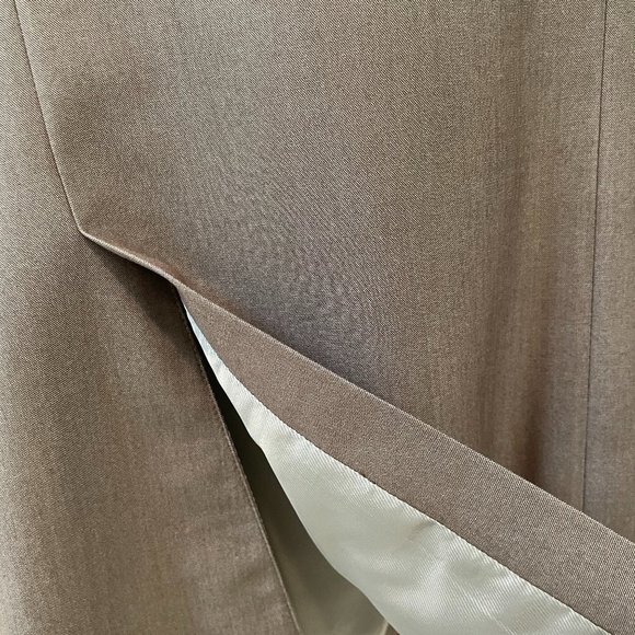 JF J Ferrar Slim Light Brown Sport Coat, 42R - Picture 8 of 8